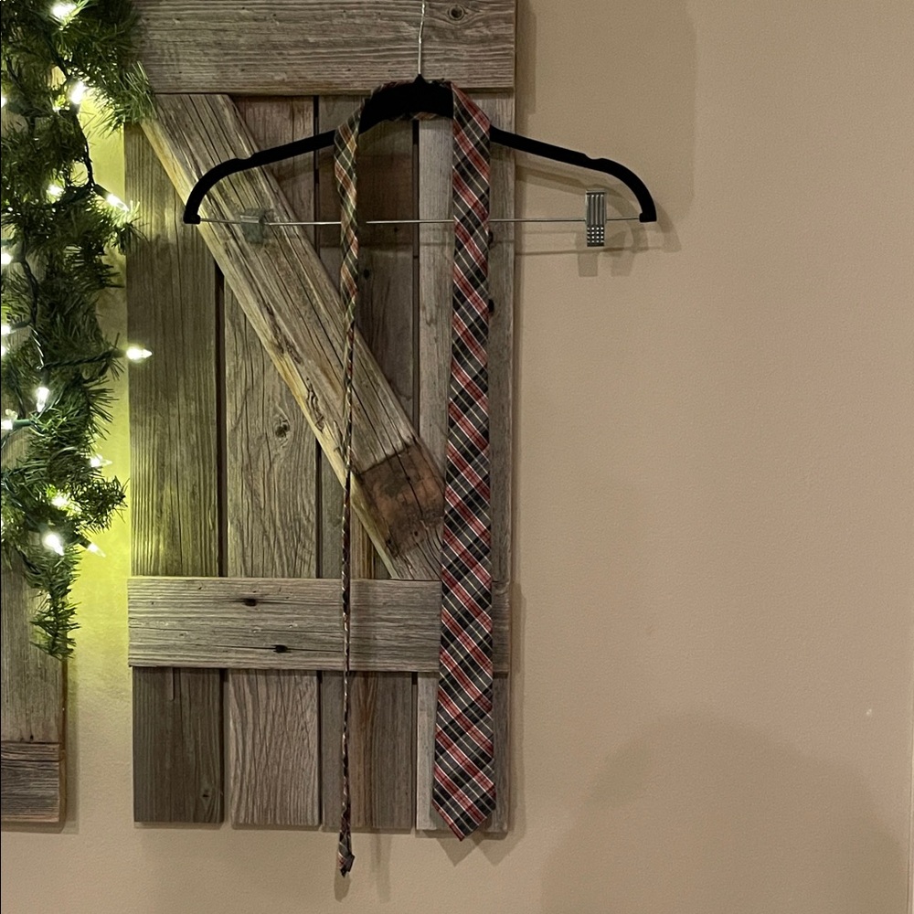 Ben Sherman Multicolor Plaid Necktie
